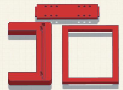 iPistBit 5'' Raspberry Zero Frame Display and Stand