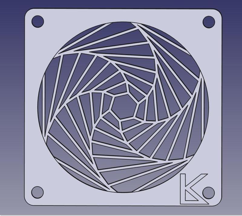 Collection of boxer fan grills.