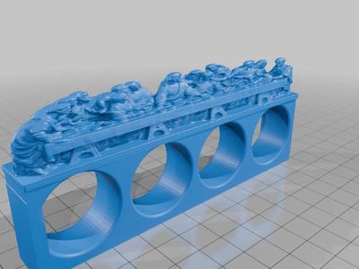 The last supper uppercut (jesus knuckle)