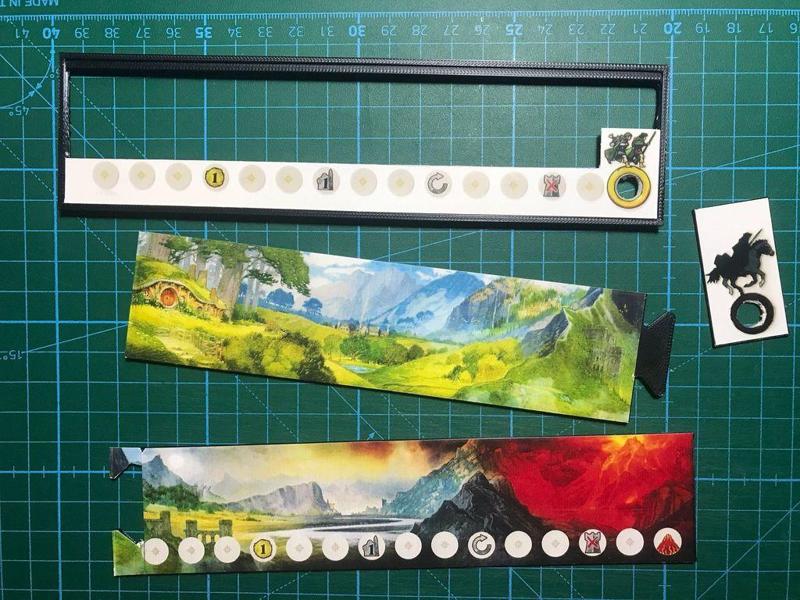 Lord of The Rings Duel For Middle Earth Ring Quest Tracker