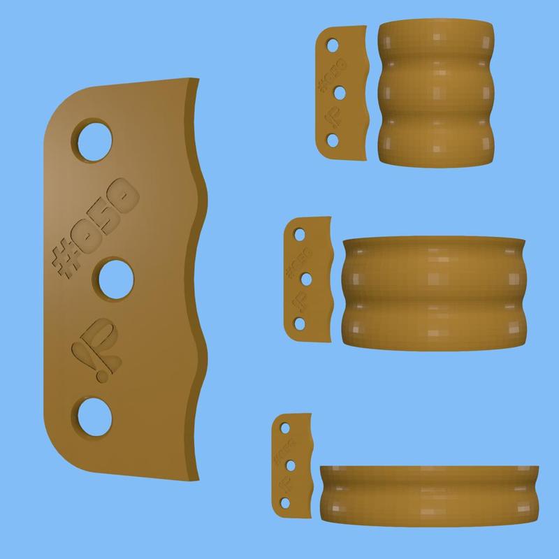 Pottery rib tool #050