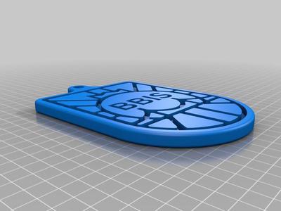 BBIS logo keychain