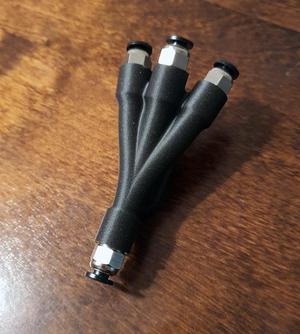 Three way splitter, no supports!