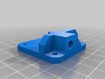 Ender 3v2 ExtruderFix - straight through