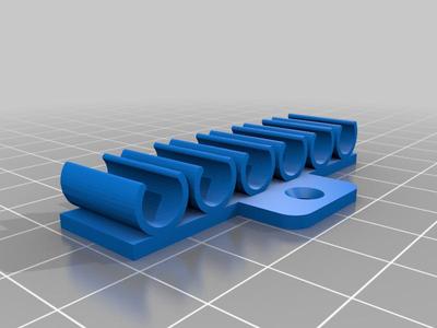 Ethernet Cable / Cable wall clips - Alternative screw mount (cat 5 to cat 8)
