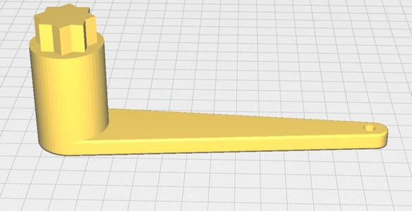 Clé carburant bateau