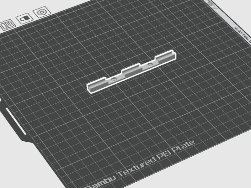 A1 AMS Lite Vertical Mount Cable Clip