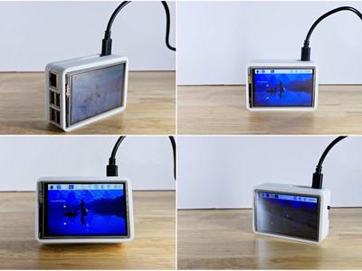 Tiny Desktop - A Pi Case for 3.5" RPi Display