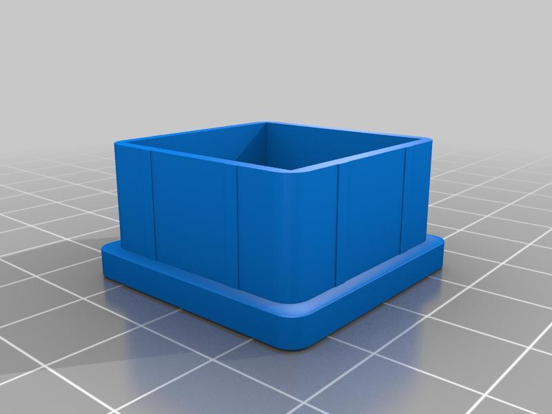 Regatón para pata 30 x 30 mm