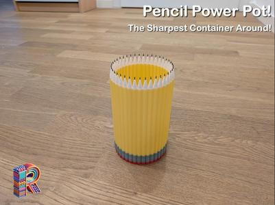 Round Pencil Container