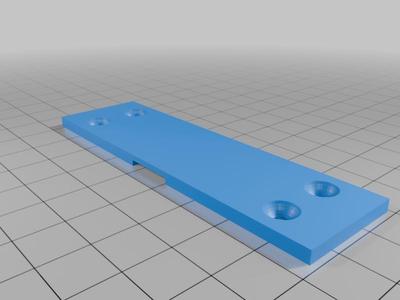 Simple RC Battery Tray