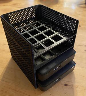 WD (Western Digital) external passport hard drive stack pack / organizational enclosures. 