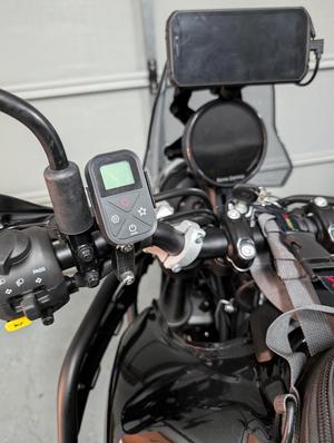 Telesin T10 Gopro Remote Handlebar mount