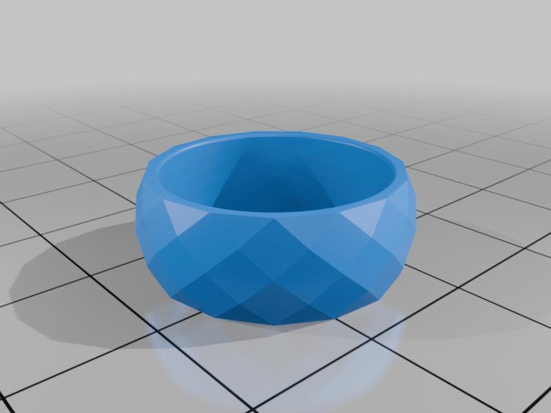 Low poly ring