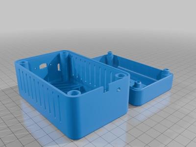 Caixa para fonte com transformador