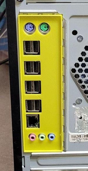 Atermiter X79_PRO V1.0 LGA 2011 Chinese Mainboard IO Shield Back Plate