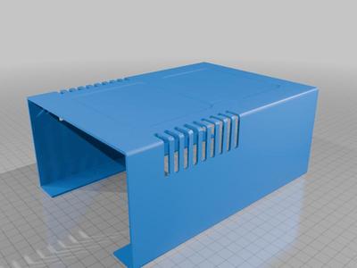 Apple Disk II drive case top