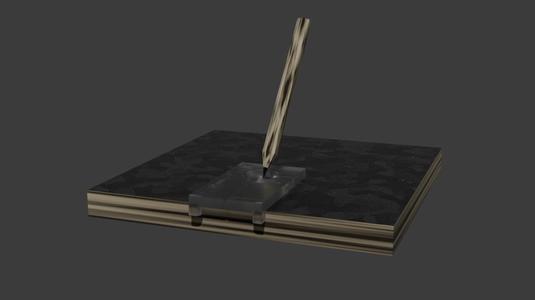 Drill template for minifix 