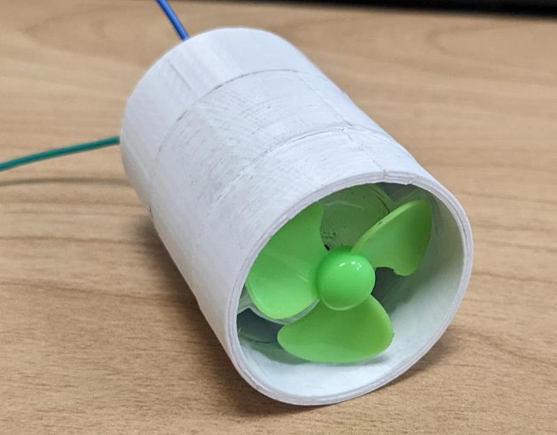 Propeller Mounting Case for 2mm shaft DC Hobby Motors