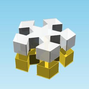 StarPentha, nestable box (v2)