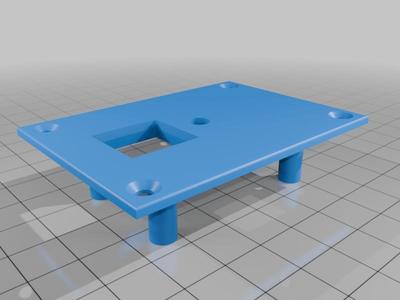 OpenDCC BiDiB Rj45 ADJ Printholder