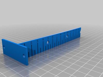 laser level measure /miarka do poziomicy laserowej 20x150