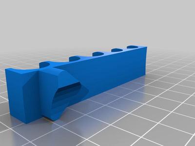 Nerf Pilot Dart Holders and Picatinny Rail Mount