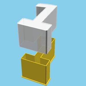 DIGIT ONE, nestable box (v1)