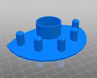 oral-b 9 brush holder for 5 brush heads