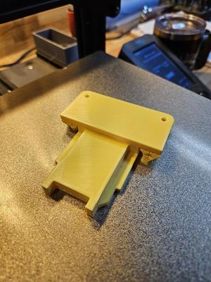 Dewalt 20V Battery cover with holes.
