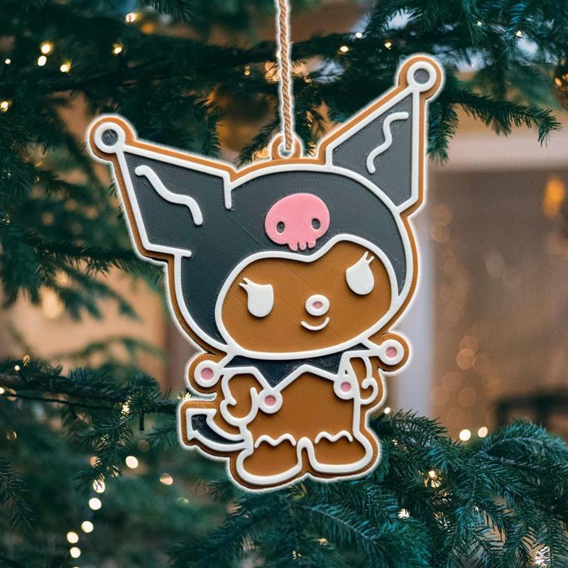 Christmas Kuromi Gingerbread Tree Ornament