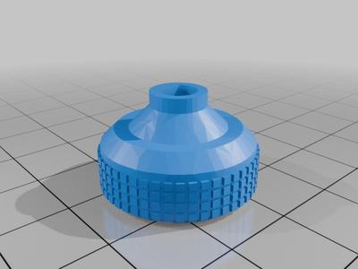 Yet Another Extruder Knob (Half height remix) for the Creality Ender 3 pro