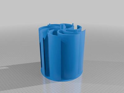 Stackable wind turbine