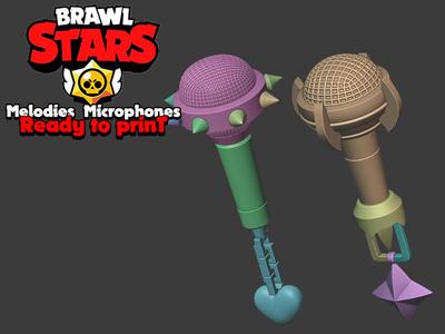 Melodies Microphones - Brawl Stars