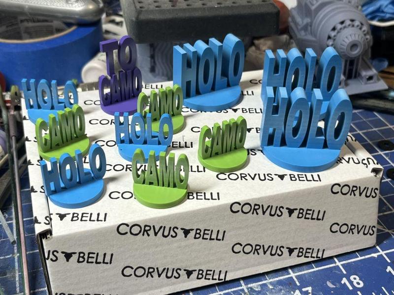 Holopeojector and Camo token for infinity