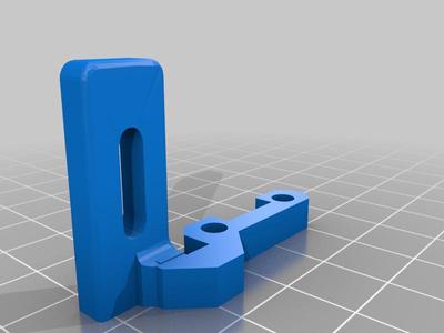 CR Touch mount remix for Ductinator remix (Microswiss DD w/ Linear Rail)