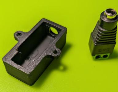DC Barrel Connector Panel Mount