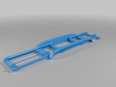 Rc boat trailer v3