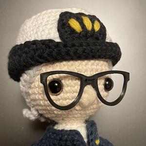 Crochet Doll glasses (Iconic Women series)
