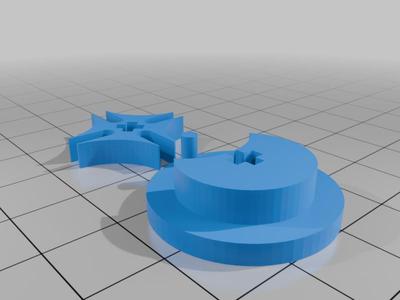 Lego compatible Geneva drive