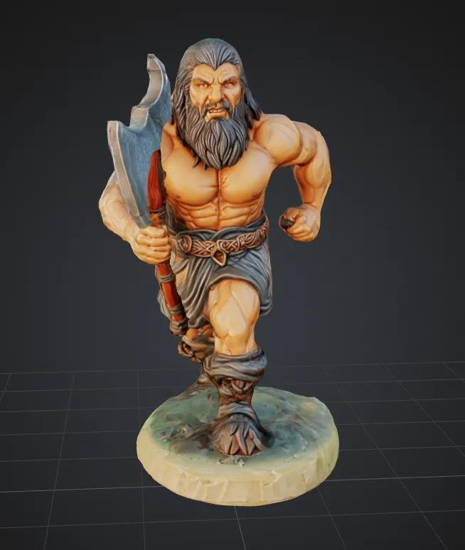 Barbarian Figurine