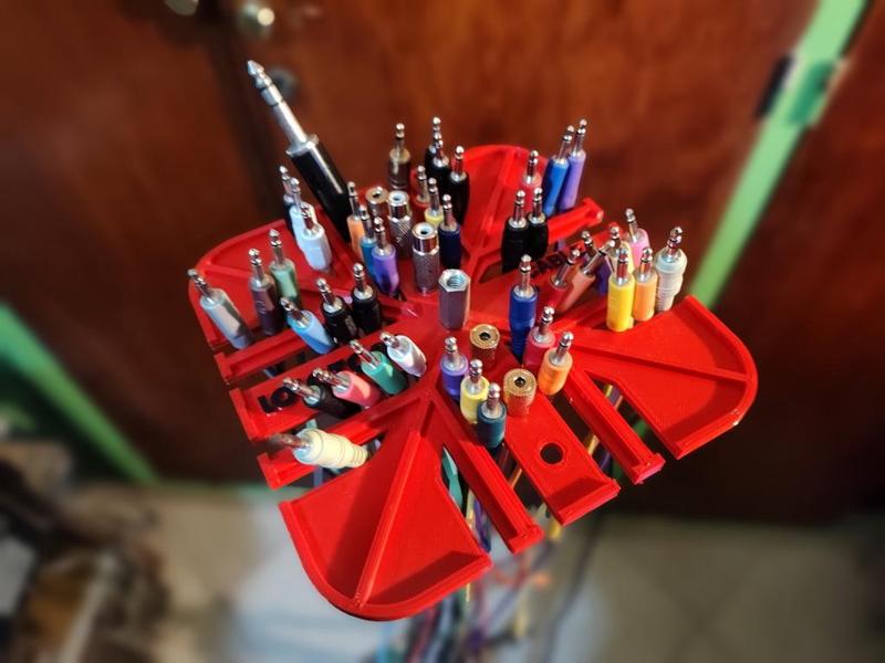 Organizador de Cables de EuroRack o Instrumental Electrónico