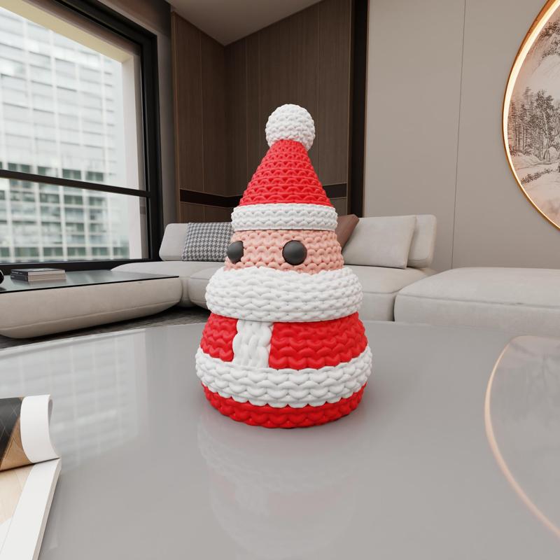 Knitted Santa Claus (IN PARTS)