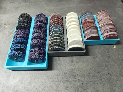 Gridfinity box for 50mm discs