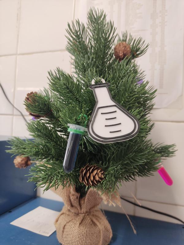 Chemistry Ornament- Erlenmeyer