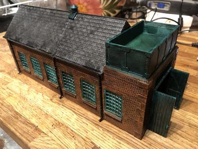 Princetown Engine shed OO scale