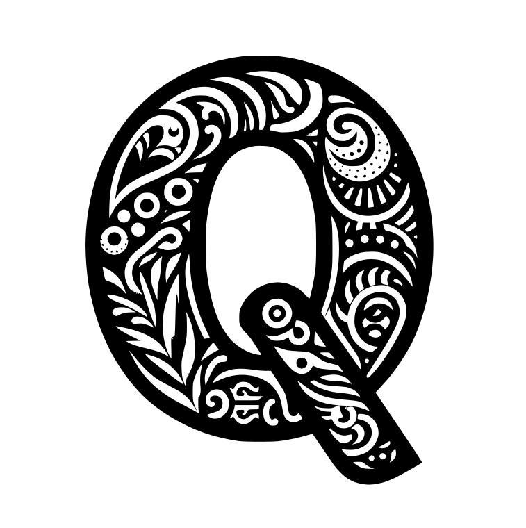 Crazy alphabet: Letter Q