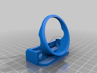 Housing for little round thermometer