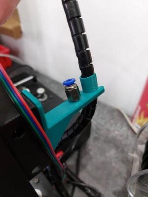 I3 MEGA base plate + cable and bowden holder