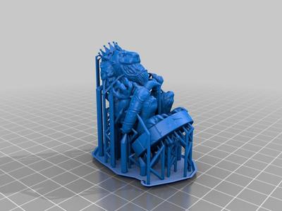 Manticore King Chess Piece